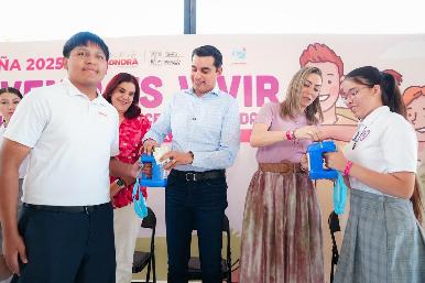 Apoya Gobierno de Sonora campaña “Prevenir es vivir” para la detección oportuna del cáncer: SEC